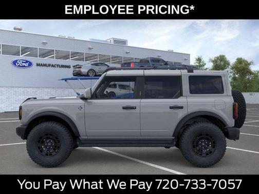 Avalanche Gray 2026 Ford Bronco Outer Banks