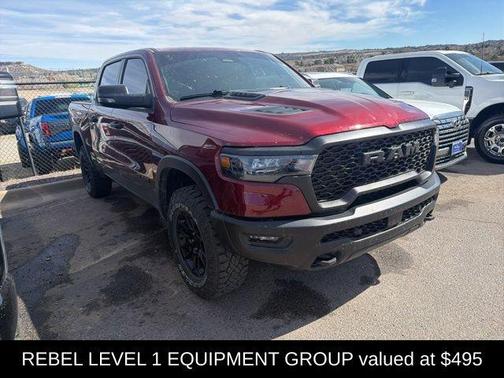 Delmonico Red Pearlcoat 2025 RAM 1500 Rebel