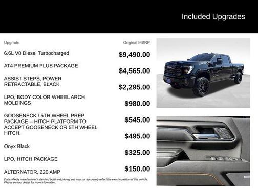 Onyx Black 2024 GMC Sierra 2500 AT4