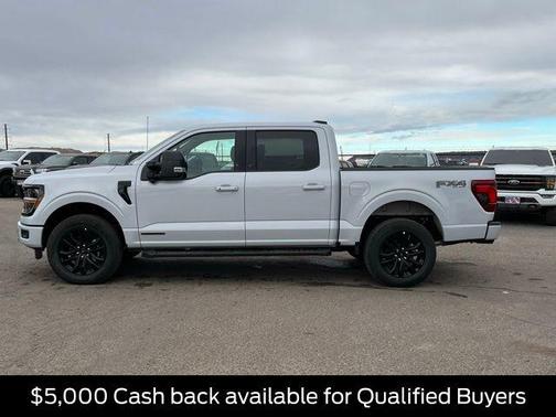 Space White Metallic 2025 Ford F-150 XLT