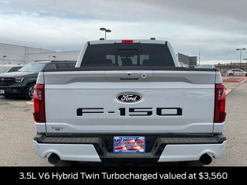 Space White Metallic 2025 Ford F-150 XLT