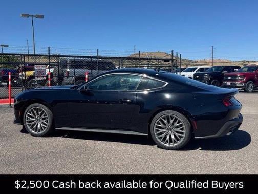 Shadow Black 2026 Ford Mustang EcoBoost Premium