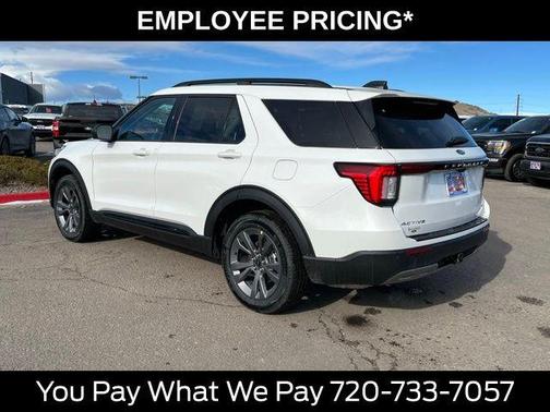 Star White 2026 Ford Explorer Active