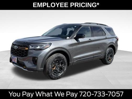 Carbonized Gray Metallic 2026 Ford Explorer Tremor