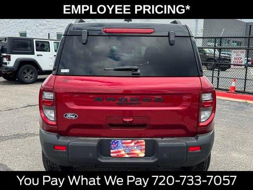 Ruby Red Metallic Tinted Clearcoat 2026 Ford Bronco Sport Big Bend