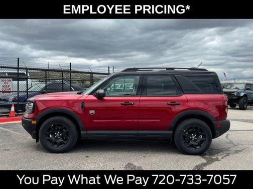 Ruby Red Metallic Tinted Clearcoat 2026 Ford Bronco Sport Big Bend