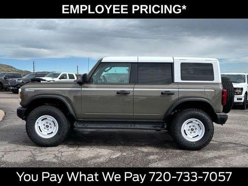 Gray 2026 Ford Bronco Heritage Edition