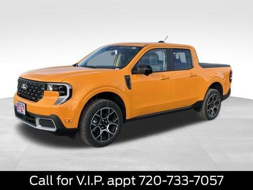 Orange Fury 2026 Ford Maverick Lariat
