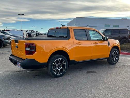 Orange Fury 2026 Ford Maverick Lariat
