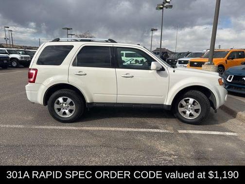 White Suede 2011 Ford Escape Limited