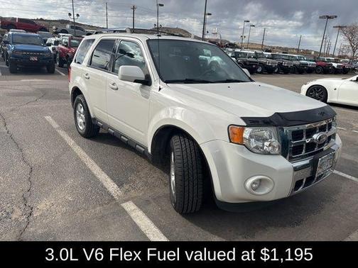 White Suede 2011 Ford Escape Limited