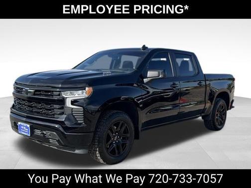 Black 2023 Chevrolet Silverado 1500 RST