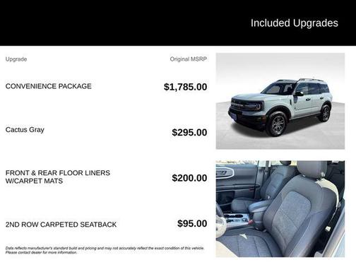 Cactus Green / Gray 2024 Ford Bronco Sport Big Bend