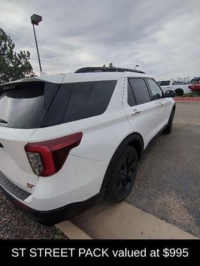White Metallic 2020 Ford Explorer ST