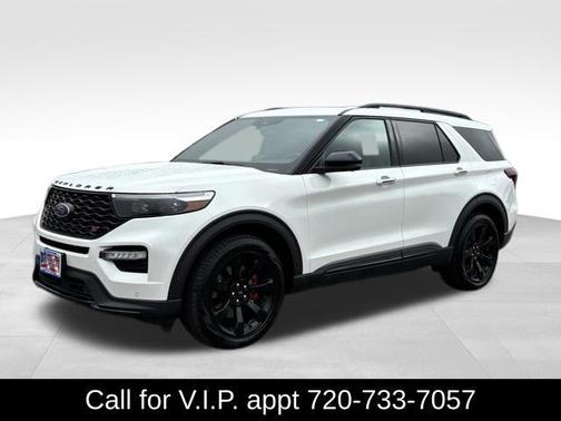 White Metallic 2020 Ford Explorer ST