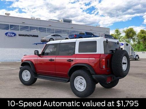 Ruby Red Metallic Tinted Clearcoat 2026 Ford Bronco Heritage Edition