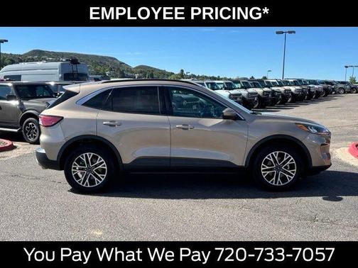 Desert Gold Metallic 2020 Ford Escape SEL