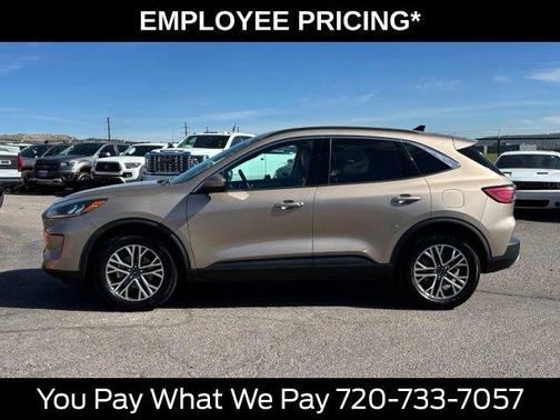 Desert Gold Metallic 2020 Ford Escape SEL