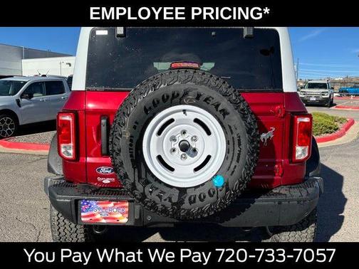 Ruby Red Metallic Tinted Clearcoat 2026 Ford Bronco Heritage Edition