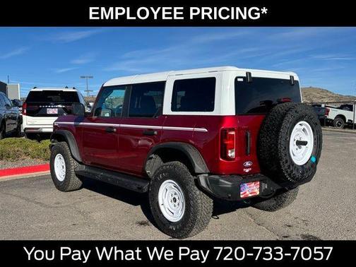 Ruby Red Metallic Tinted Clearcoat 2026 Ford Bronco Heritage Edition