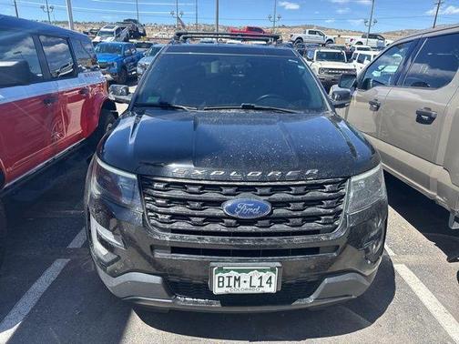 Shadow Black 2017 Ford Explorer sport