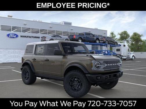 Gray 2026 Ford Bronco Badlands