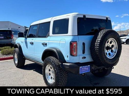 Robins Egg Blue 2023 Ford Bronco Heritage Limited Edition