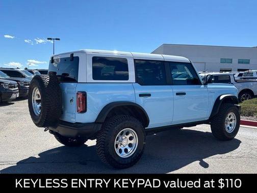 Robins Egg Blue 2023 Ford Bronco Heritage Limited Edition