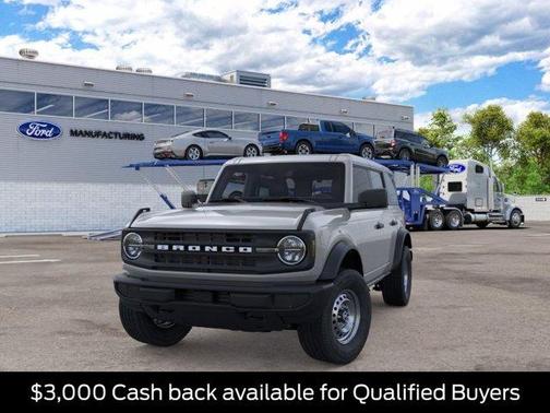 Avalanche Gray 2026 Ford Bronco Base