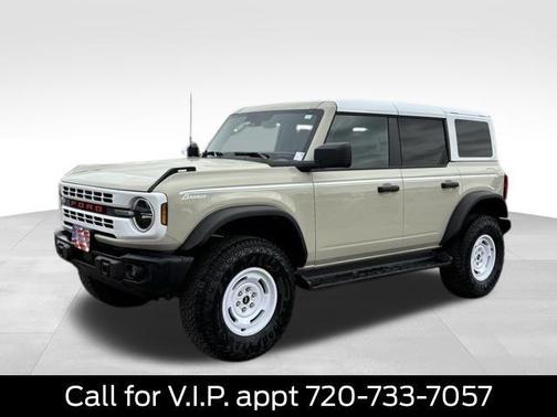 Desert Sand 2026 Ford Bronco Heritage Edition