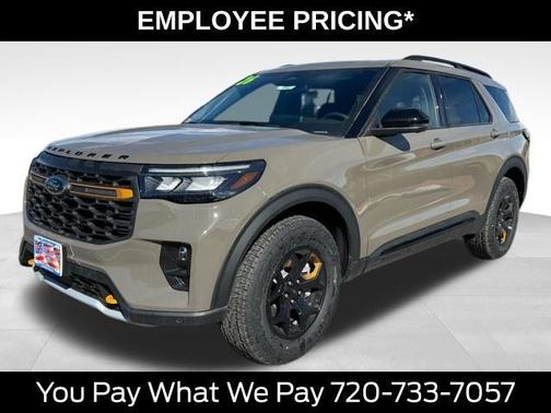 Gray 2026 Ford Explorer Tremor