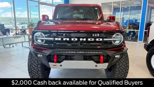 Ruby Red Metallic 2026 Ford Bronco Outer Banks