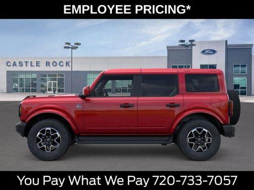 Ruby Red Metallic 2026 Ford Bronco Outer Banks