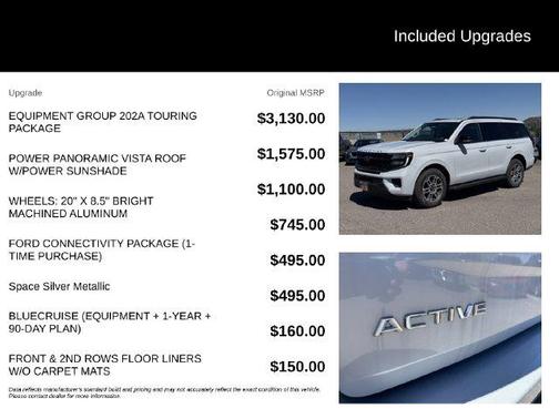 Silver Metallic 2026 Ford Expedition Active
