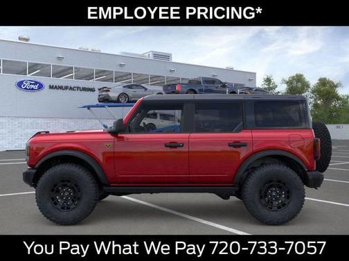 Ruby Red Metallic Tinted Clearcoat 2026 Ford Bronco Badlands