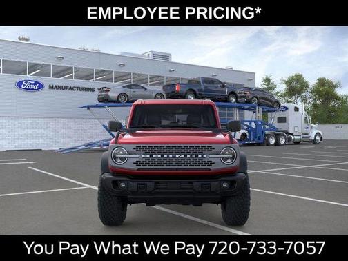 Ruby Red Metallic Tinted Clearcoat 2026 Ford Bronco Badlands