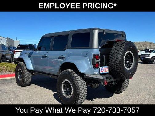 Azure Gray Metallic 2023 Ford Bronco Raptor