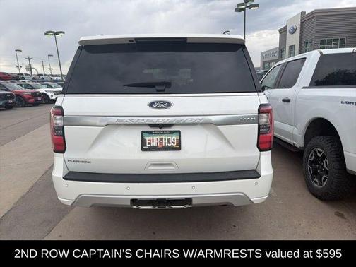 White 2020 Ford Expedition Max Platinum
