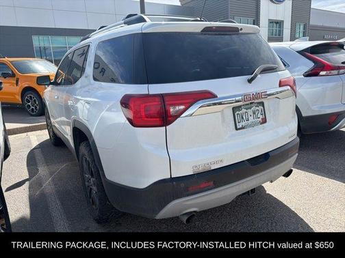 White Frost Tri-Coat 2019 GMC Acadia SLT-1