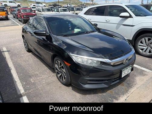 Crystal Black Pearl 2018 Honda Civic LX-P