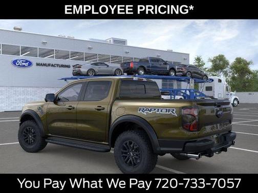 Green Metallic 2026 Ford Ranger Raptor