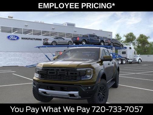 Green Metallic 2026 Ford Ranger Raptor