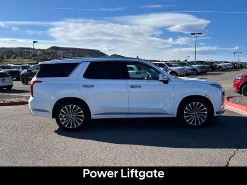 Hyper White 2025 Hyundai PALISADE Calligraphy