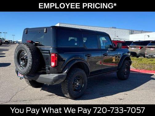 Shadow Black 2026 Ford Bronco Big Bend