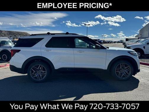 Star White 2026 Ford Explorer ST