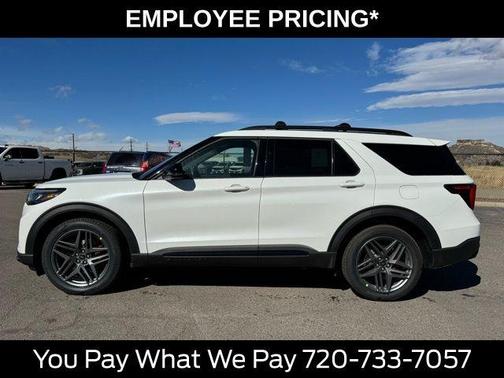 Star White 2026 Ford Explorer ST