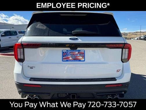 Star White 2026 Ford Explorer ST