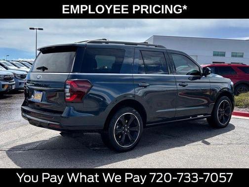 Blue Metallic 2024 Ford Expedition Limited