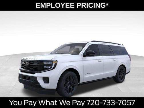 Star White 2026 Ford Expedition Max Platinum