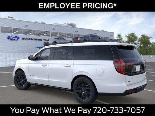 Star White 2026 Ford Expedition Max Platinum